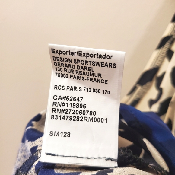 Gerard Darel - 100% Silk 🐆 leopard print ombre top - Picture 7 of 7